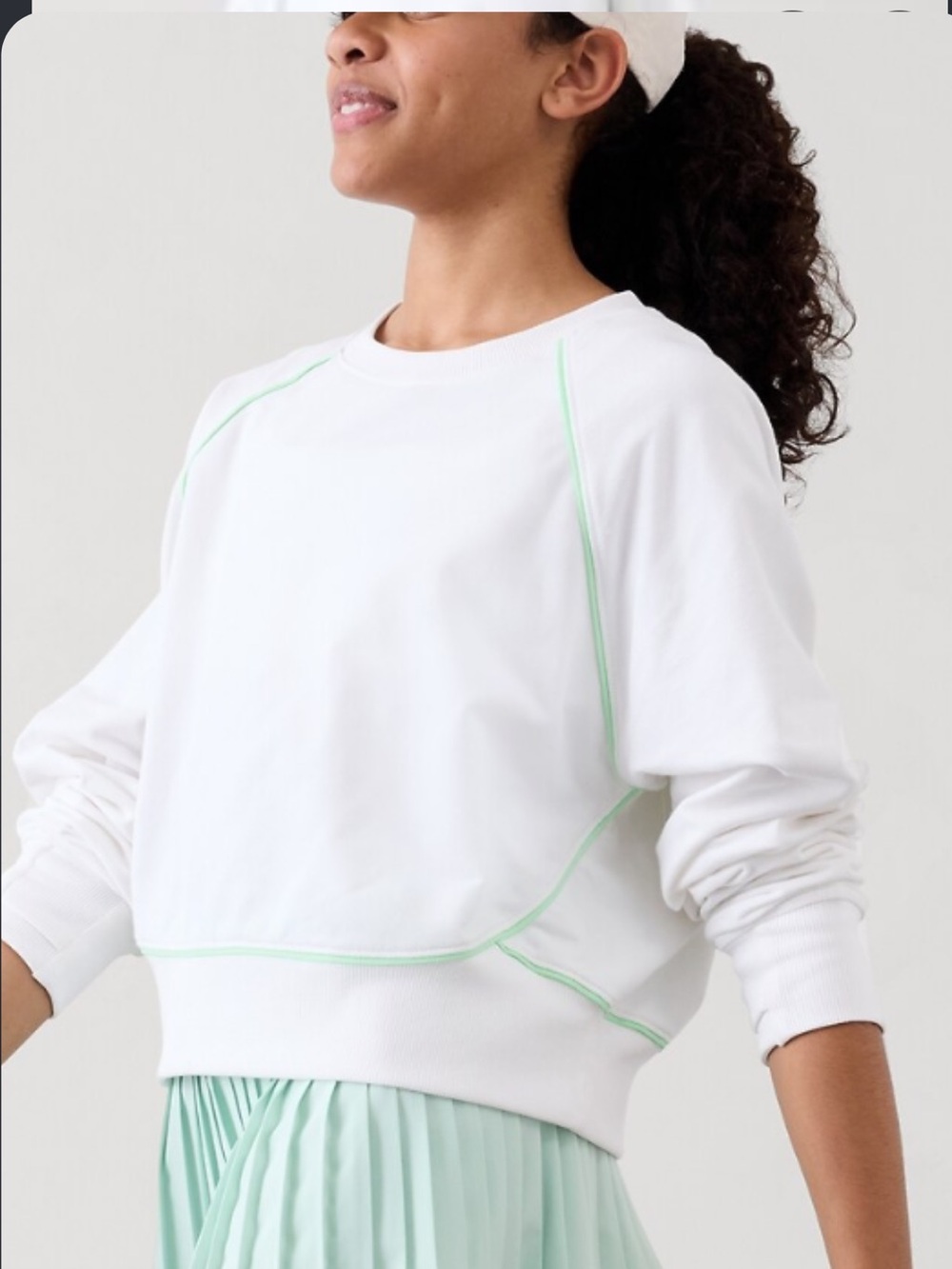 Athleta Girl All Day Crewneck Sweatshirt size 8-10